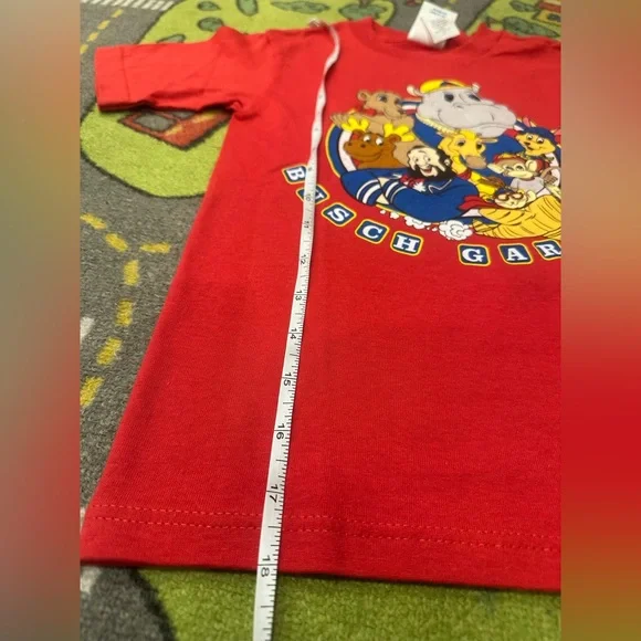 NWOT Kids Vintage 1999 Busch Gardens Animal Mascot Graphic T-Shirt 4T Made inUSA - Picture 7 of 11